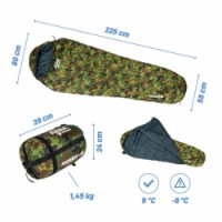 spacák mumiový ACRA 2x150g/m2 Masker-M