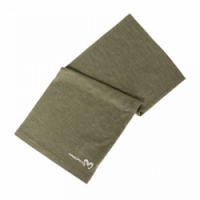 šátek Progress TUBE merino khaki melír