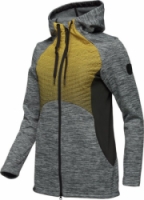 svetr dámský LOAP GALIMA šedo-žlutý