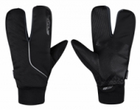 rukavice zimní F HOT RAK PRO 3 prsté, černé