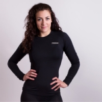 triko dlouhé dámské Progress E NDRZ bambus černé