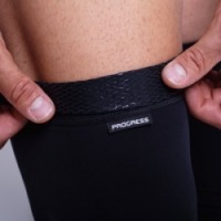 návleky na nohy Progress LEG SLEEVES černé