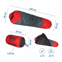 spacák mumiový ACRA Wyrm 800 kachní peří