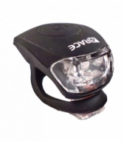 blikačka přední+zadní 4RACE LS03 silicon černé