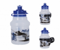 lahev dětská XLC WB-K14 + držák panorama modrá