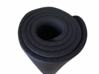 karimatka fitness 183x60x1,2cm černá