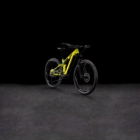 Elektrokolo CUBE STEREO Hybrid ONE44 HPC RACE flashlime´n´blue 2025