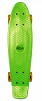 skateboard muuwmi NoRules ABEC 5 FUN zeleno/oranžový