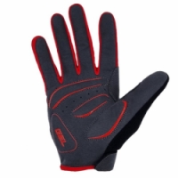 rukavice cyklistické Progress ARMAGEDON černo/červené