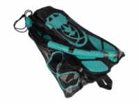 šnorchlovací set 3v1 ACRA tyrkysový 36-41