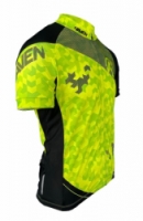 dres krátký pánský HAVEN Singletrail NEO černo/zelený