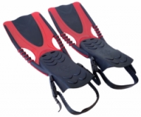 ploutve Delta červené vel. 36/40