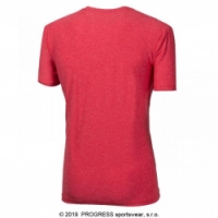 triko krátké pánské Progress MARK červené