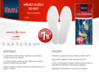 tepelné polštářky Heat FootWarmer pár