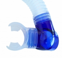 šnorchl ACRA s vrchní krytkou a výfukem silikonový