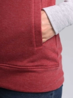 mikina dámská LOAP EBARA červená/růžová/šedá