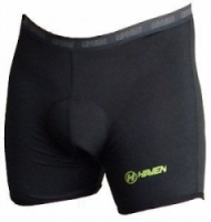 kalhoty krátké pánské HAVEN NAVAHO SHORTY černo/červené s cyklovložkou