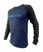 dres dlouhý pánský HAVEN FACTORY trail černo/modrý