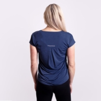 triko krátké dámské Progress TECHNICA tmavě modrý melír