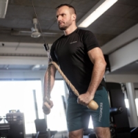 kalhoty krátké pánské Progress TOPIC petrolejové