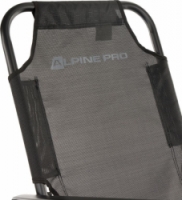 křeslo ALPINE PRO SITE skládací černé