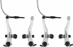 brzda Shimano BR-R353 přední + zadní stříbrná 16mm original balení