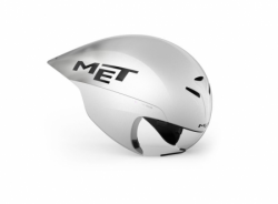 přilba MET DRONE WIDE BODY II bílá metalická
