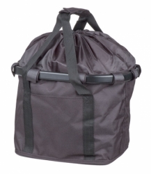 Brašna na řídítka nákupní PRO-T s rychloupínacím systémem Clip-On černá