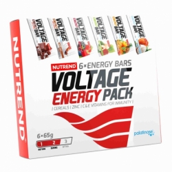 tyčinka Nutrend Voltage dárkové balení 6x65g