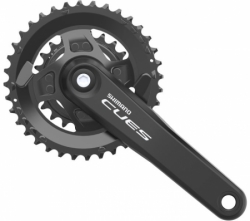 kliky Shimano CUES FC-U4010 2x9/10/11 36x22z 175mm černé original balení
