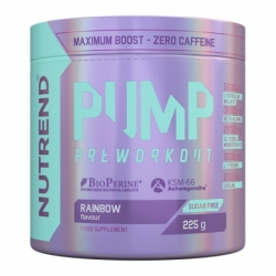 nápoj Nutrend PUMP PRE-WORKOUT 225g rainbow