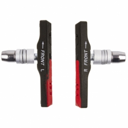 špalíky M-Wave MTB šroub 72mm černo-červené