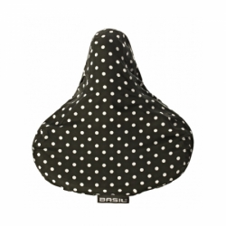 potah na sedlo BASIL Katharina B&D 230x270mm černý puntík