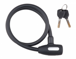 Zámek spirála PRO-T Plus M12 x 80cm černá