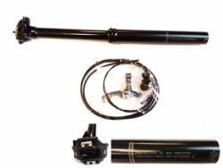 sedlovka 31.6 x 425mm HODAKA teleskopická černá