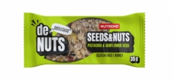 tyčinka Nutrend DeNuts Seeds&Nuts pistácie+slunečnice 35g