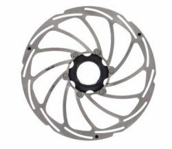 brzdový kotouč XLC BR-X86 203/1,85mm stříbrný