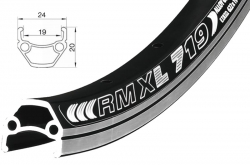 ráfek REMERX DRAGON 719 V-brake 584x19 36děr černý