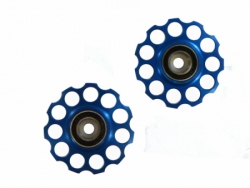 kladky přehazovačky ShamanRacing 11z. modré