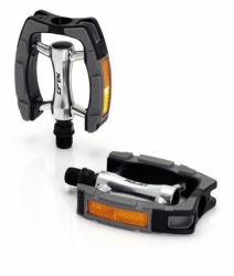 pedály XLC City/Comfort PD-C07 černé s odrazkou