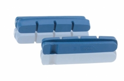 špalíky-gumičky XLC modré 55mm BS-X01 4 dílná sada