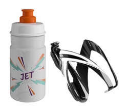 Láhev dětská 0,35l + košík ELITE Kit Ceo Jet dětský oranžová