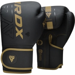 boxerské rukavice RDX F6 Kara zlaté 6 oz