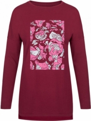 triko dlouhé dámské LOAP ABRISIMA vínové