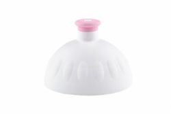 víčko na lahev R&B bílo/ růžové