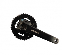 kliky Shimano Altus FC-M315 2x7/8 36x22z 175mm ř.l. +3mm černé original balení
