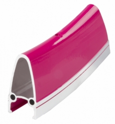 ráfek 28"/622 32d. CNC výška 40mm double růžový