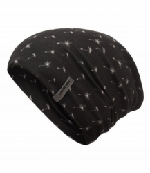 čepice SENSOR MERINO IMPRESS černá/pattern