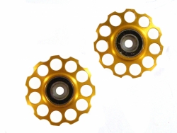 kladky přehazovačky ShamanRacing 11z. zlaté