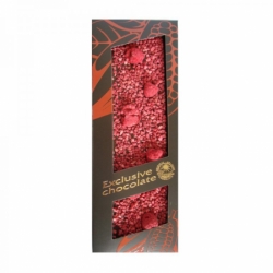 čokoláda T-severka hořká s malinami 120g